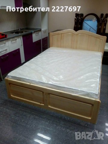 Спалня с повдигащ механизъм - Масив., снимка 1