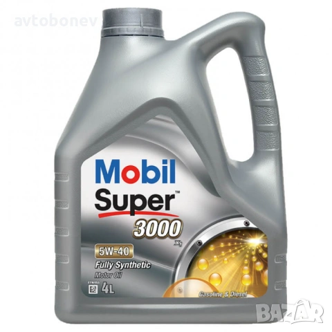 Двигателно масло MOBIL SUPER 3000 X1 - 5W40 - 4L, снимка 2 - Части - 53937330