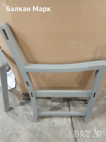 Дървена градинска пейка с масичка (150х50) – Внос от Германия, снимка 14 - Градински мебели, декорация  - 54029729