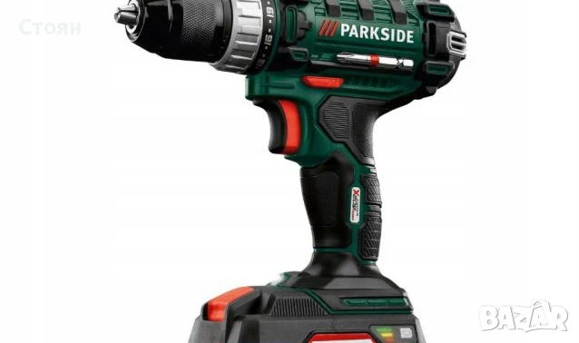 Винтоверт под наем акумулаторен Parkside, снимка 7 - Винтоверти - 50872905