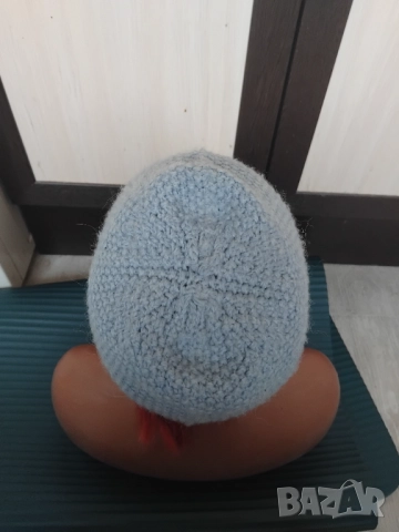 Висококачествена Италианска Вълнена Дамска Шапка, снимка 6 - Шапки - 52725057