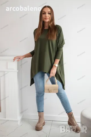 Дамска блуза oversize, 15цвята , снимка 7 - Блузи с дълъг ръкав и пуловери - 47813993