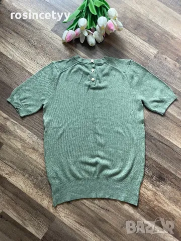 тениска тънко плетиво , снимка 2 - Тениски - 42054512