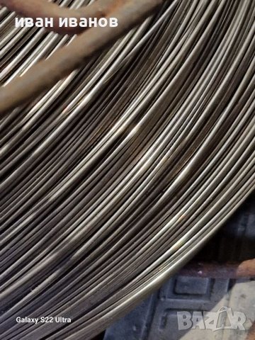 Тел Полуавтомат  0.8мм Хром, снимка 5 - Други машини и части - 39476573