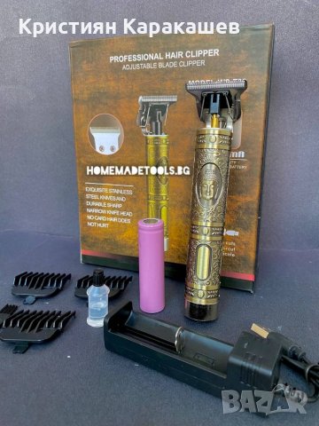 Професионален Електрически Тример KEMEI, снимка 5 - Тримери - 40198867