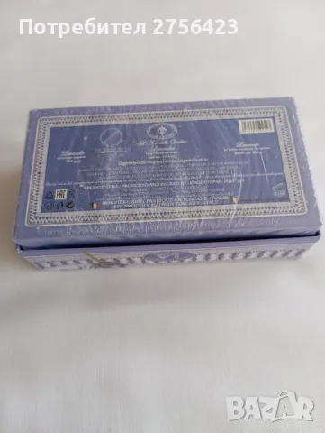 Луксозен сапун La Saponeria Firenze . Lavender Scented Soap, снимка 3 - Козметика за тяло - 48797109