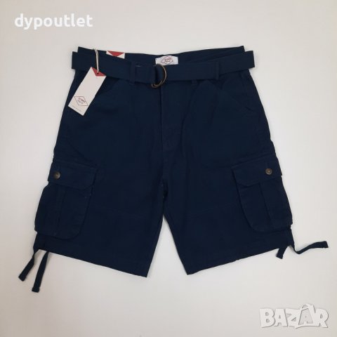 Lee Cooper - Мъжки къси панталони Belted Cargo, размер - М. , снимка 1
