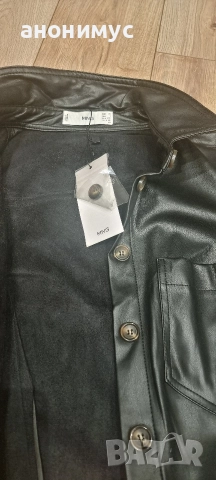 Кожена рокля Mango нова, снимка 2 - Рокли - 52873002