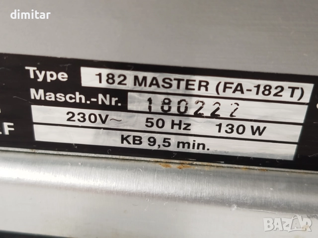 Слайс машина GRAEF -130 W, снимка 7 - Кухненски роботи - 52821631