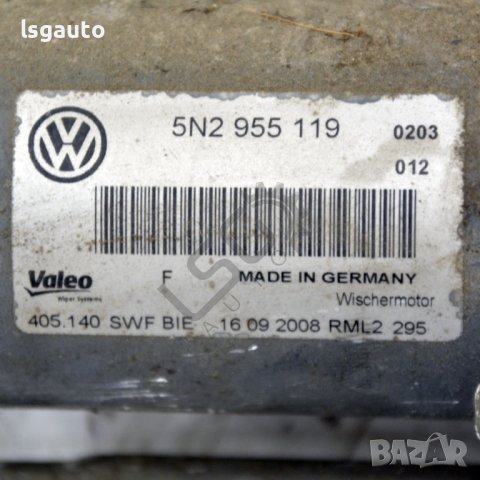 Механизъм с моторче чистачки Volkswagen Tiguan I 2007-2015 ID:99532, снимка 3 - Части - 40758638