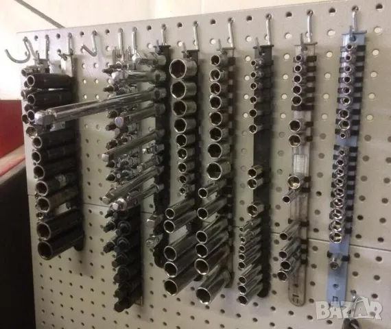 Оригинал Руска Метална СТОЙКА 255x105x36 мм Кутия Кошница Органайзер Контейнер за Инструменти БАРТЕР, снимка 8 - Други инструменти - 47711128