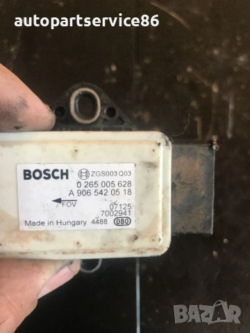 Блок сензорен контрол за Mercedes W639 Vito (2003-2011) A9065420518, 0265005628, снимка 3 - Части - 53889747