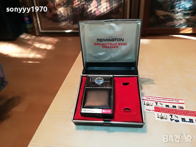 🔰REMONGTON SELECTRIC 200 DELUXE-MADE IN FRANCE 0310221731, снимка 4 - Антикварни и старинни предмети - 38206223