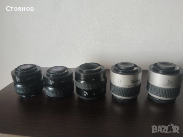 Обективи MINOLTA 70mm:80mm:200mm Japan, снимка 14 - Обективи и филтри - 48374213