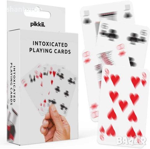 Весели размазани карти за игра
