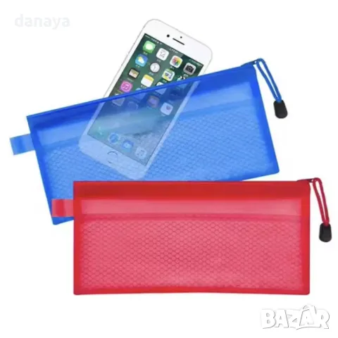 5493 Непромокаем ученически несесер за моливи химикалки с 2 отделения, снимка 9 - Ученически пособия, канцеларски материали - 48100735