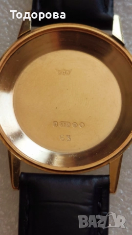 Мъжки златен часовник Тисот(Tisot) злато 375/в 14карата 8,35 грама-1110 лв злато, снимка 5 - Мъжки - 51954612