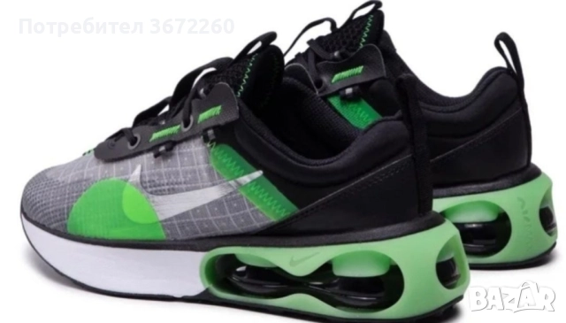 Оригинални Маратонки NIKE Air Max 2021 (Gs) Сиво-Зелени, размер 36, снимка 3 - Маратонки - 52163073
