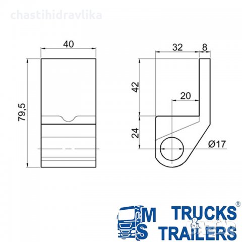Панта - женска 15098100, снимка 2 - Части - 33986282