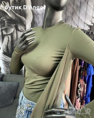БЛУЗА MILANO VERDE, снимка 4 - Блузи с дълъг ръкав и пуловери - 44435803