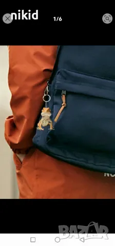 Гущер Игуана с ключодържател висулка пластмасов акрил, снимка 3 - Други - 47948238