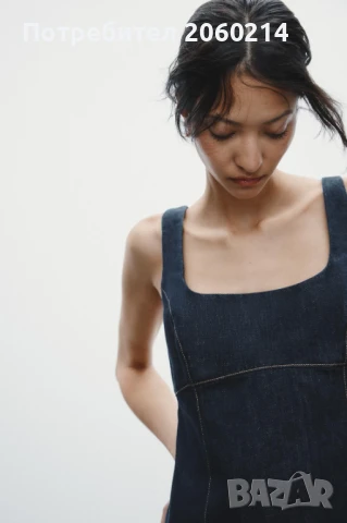 Zara Ново Рокля от Деним. Размер L. Зара. Zara, снимка 3 - Рокли - 51117306
