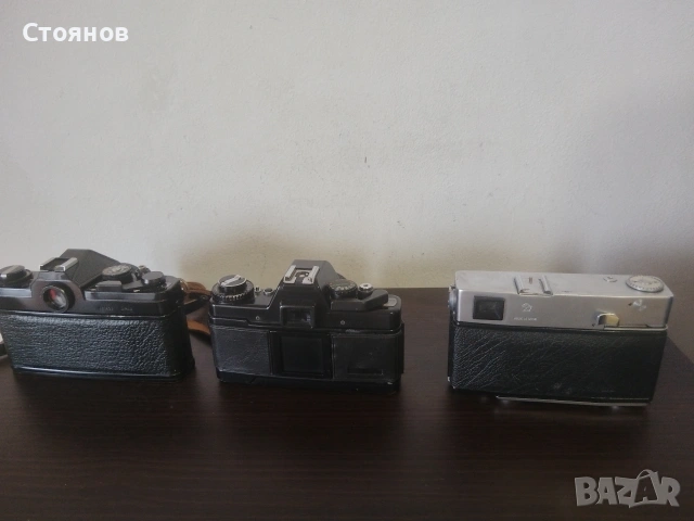 Камери PRAKTICA BC-1, REVUEFLEX SLR, PETRI DREST, ZORKI 4, SOKOL AUTOMAT , снимка 11 - Фотоапарати - 46333827