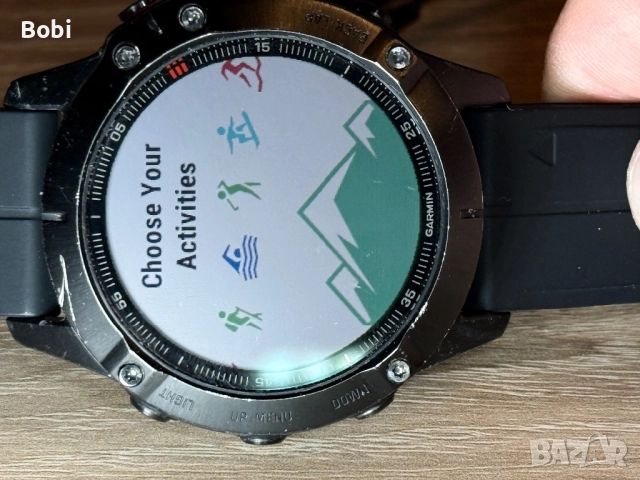 Garmin Fēnix 6 Pro (Gorilla Glass, 100m водоустойчивост) fenix, снимка 3 - Смарт часовници - 52696429