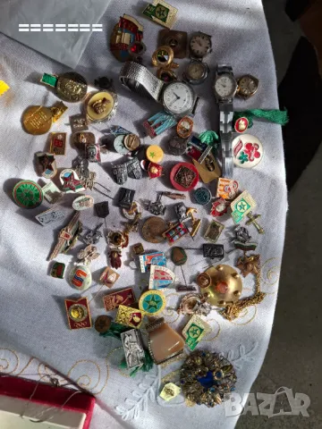 Стари значки,часовници и др., снимка 2 - Антикварни и старинни предмети - 49135277