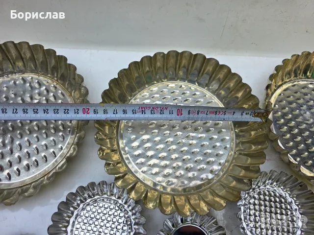 Метални форми за сладкиши, снимка 3 - Форми - 55930585