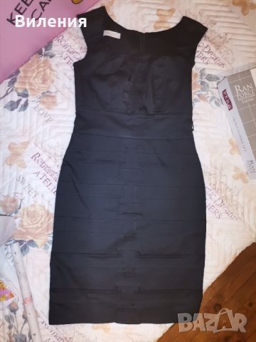 Чисто нова елегантна черна рокля, снимка 2 - Рокли - 30252478