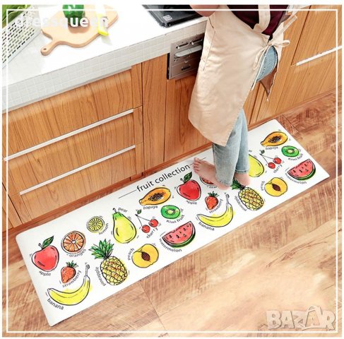 2758 Водоустойчива пътека за кухня от мемори пяна от 2 части, снимка 11 - Аксесоари за кухня - 30528636