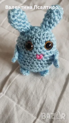 Зайче амигуруми на една кука , снимка 1