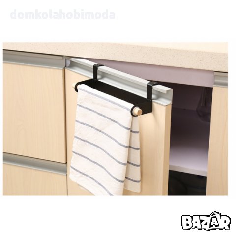 Поставка за хартия и кърпи, Метал и дърво, 23.5x6x6.5см., снимка 7 - Аксесоари за кухня - 34034143