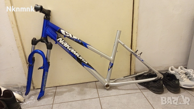 Алуминиева рамка с вилка 26цола , снимка 2 - Велосипеди - 52891886