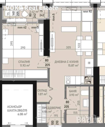 Продава 2-СТАЕН град София, Банишора, снимка 11 - Апартаменти - 53981478