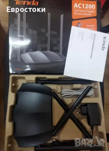 Рутер Tenda AC8 AC1200, безжичен WiFi рутер, двулентов 5GHz/2.4GHz, снимка 8 - Други - 48241012
