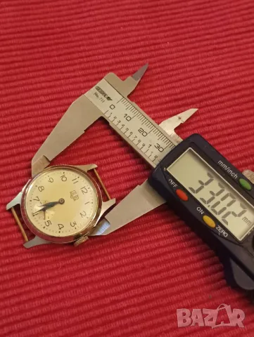 Стар механичен мъжки часовник GUB, Германия. , снимка 7 - Мъжки - 49269392