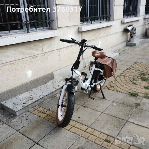 Електрически сгъваем велосипед Drvetion CT20, снимка 2 - Велосипеди - 56516205