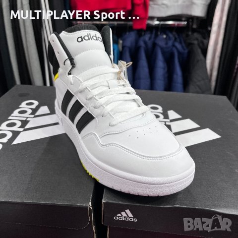  Adidas Hoops 3.0 Mid | Оригинални мъжки кецове, снимка 3 - Спортни обувки - 39472577