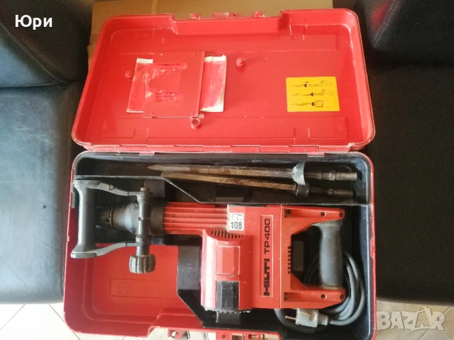 Продавам мощен къртач на HILTI модел TP-400, снимка 3 - Други инструменти - 50750658
