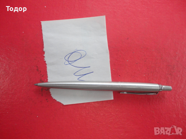 Химикал химикалка Parker Made in England, снимка 6 - Ученически пособия, канцеларски материали - 44733603