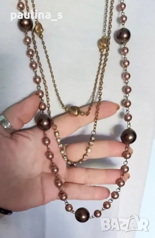 Шест различни колиета / Бюджетни колиета и гердани, снимка 18 - Колиета, медальони, синджири - 52184213