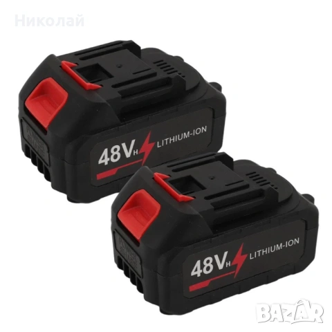 Акумулаторен мини верижен трион 6", Комплект с 2 батерии 6000mAh и куфар, снимка 6 - Други инструменти - 53310924