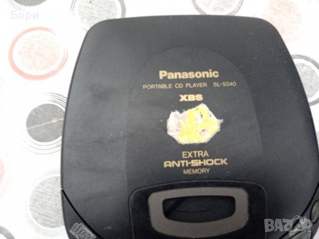 Panasonic SL-S340 CD Player S-XBS Anti-Shock Memory, снимка 2 - Плейъри, домашно кино, прожектори - 39257826
