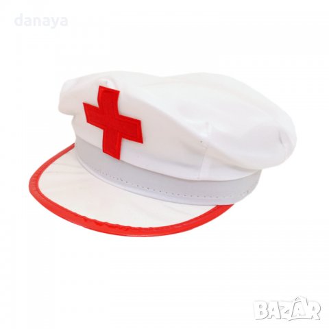 3136 Универсална шапка за медицинска сестра или доктор, снимка 3 - Шапки - 38217853