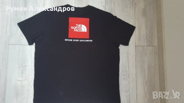 Черна мъжка тениска North Face размер XXL, снимка 8 - Тениски - 50569856