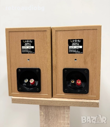 🔈Сателитни двулентови тонколони Infinity Alpha 5 - 10-60W - 8 ома🔈, снимка 5 - Тонколони - 53935740