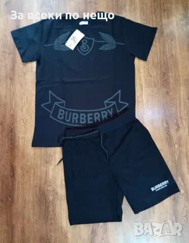 Burberry Мъжки Летен Екип Пума👕🩳Мъжки Къс Комплект Бърбъри - 3 Налични Цвята Код D2346, снимка 4 - Спортни дрехи, екипи - 49880474