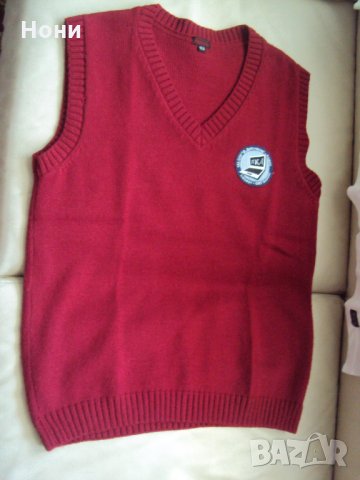 Детска блуза с дълъг ръкав  с лого на 134 СОУ" Д.Дебелянов"- София, снимка 2 - Детски ризи - 30034850